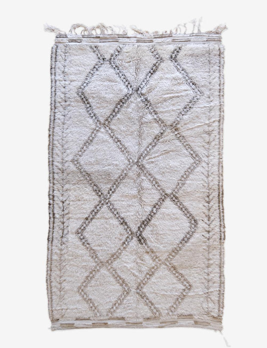 IZEN | Beni Ourain, 188 x 322 cm (6.17 x 10.56 feet)